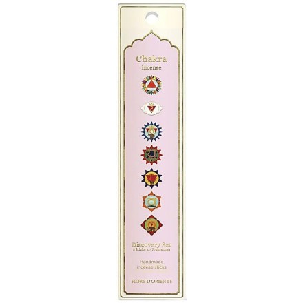 Encens 7 chakras - coffret découverte - Fiore d'Oriente