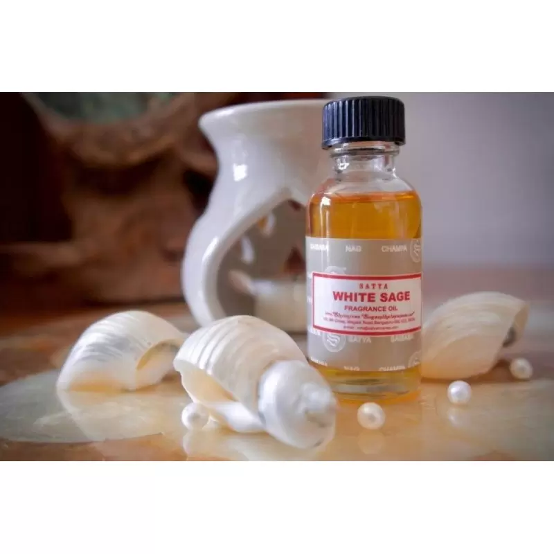 Huile parfumée Sauge Blanche - 30ml - Satya