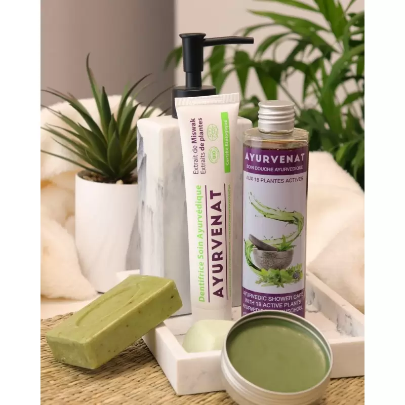 Baume de massage ayurvédique BIO énergisant & équilibrant - Abhyanga