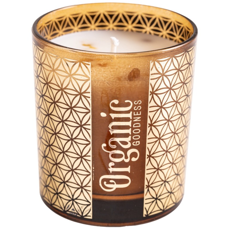 Bougie ayurvédique Encens & Myrrhe - vegan - Organic Goodness