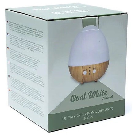 Diffuseur ultrasonique blanc - 200ml