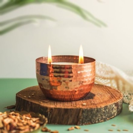 Bougie vegan Aqua Oud - Pitta - Song of India