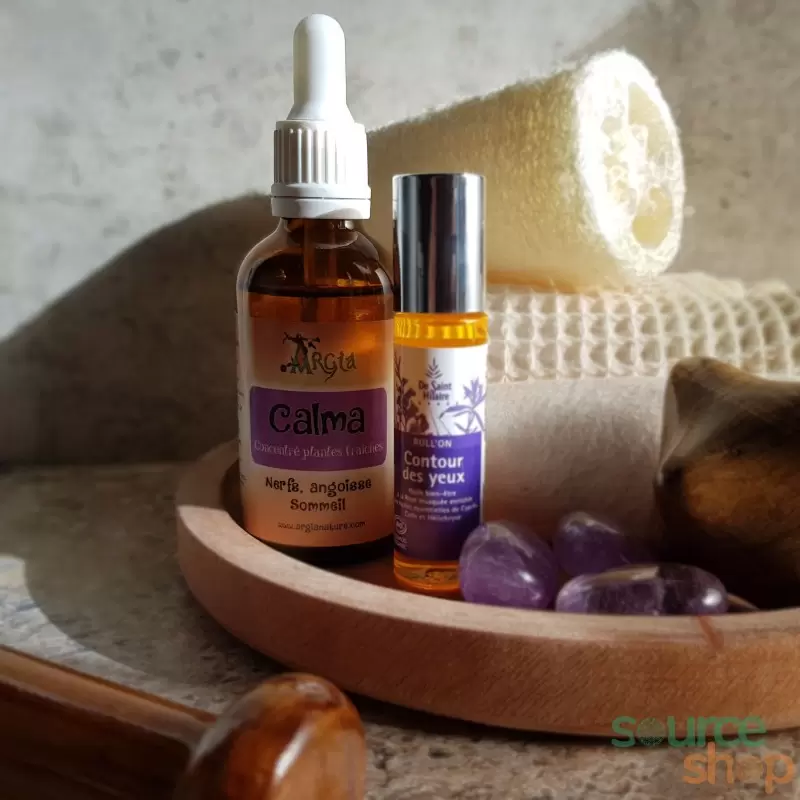 Concentré de plantes BIO - nerfs, angoisses & sommeil - Calma - Argia