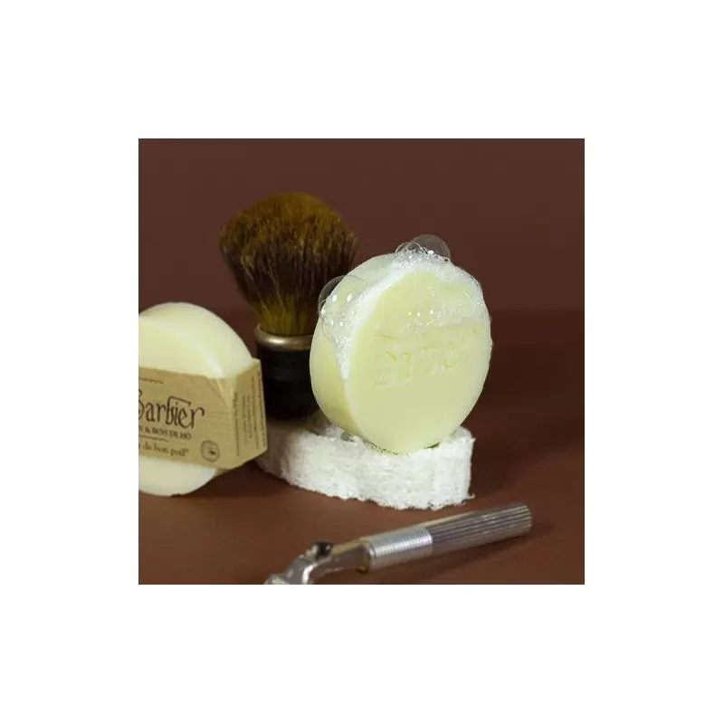Savon BIO à barbe boisé "Le Barbier" - Savonnerie du Pilat