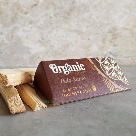 Cônes d'encens à refoulement Palo Santo - Backflow - Organic Goodness