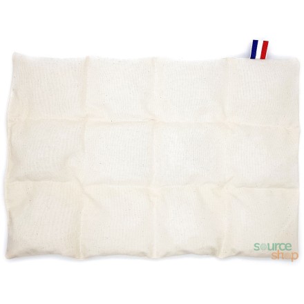 Grande bouillotte BIO ergonomique en noyaux de cerises - Artisanale