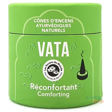 Cônes d'encens Vata - Les Encens du Monde