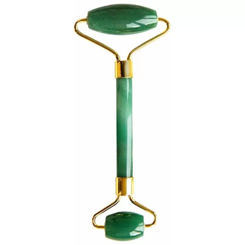 Gua Sha - Rouleau de massage en Aventurine verte
