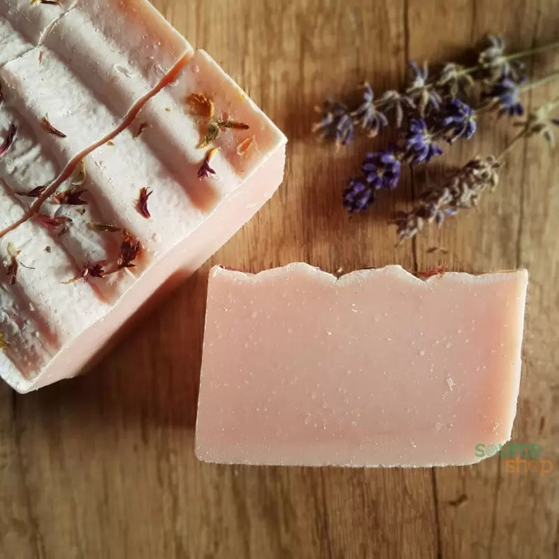 Savon au lait de chèvre & lavandin - Savonnerie Artisanale du Jura