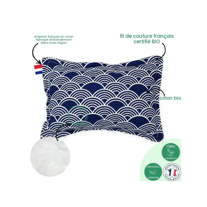 Eponge BIO essuyante lavable & réutilisable - Artisanale & Française