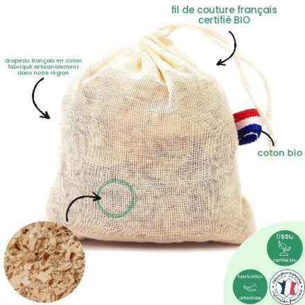 Sachet de bois de cèdre - Artisanal & Local