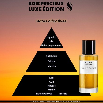 Parfum Bois Précieux - générique - Luxe édition
