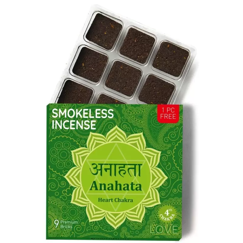 Briques d'encens Amour - Chakra du Coeur - Anahata - Aromafume
