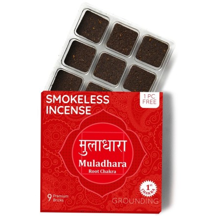 Briques d'encens Enracinement - Chakra Racine - Muladhara - Aromafume