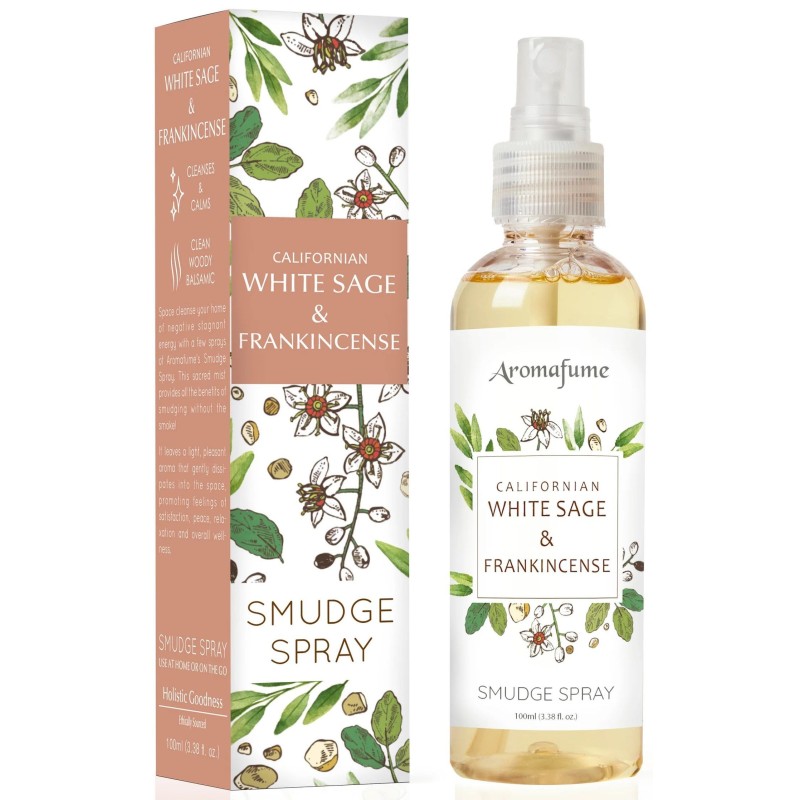 Spray d'ambiance Sauge blanche & Oliban - Aromafume