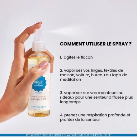 Spray d'ambiance Expression - Chakra Gorge - Vishuddha - Aromafume