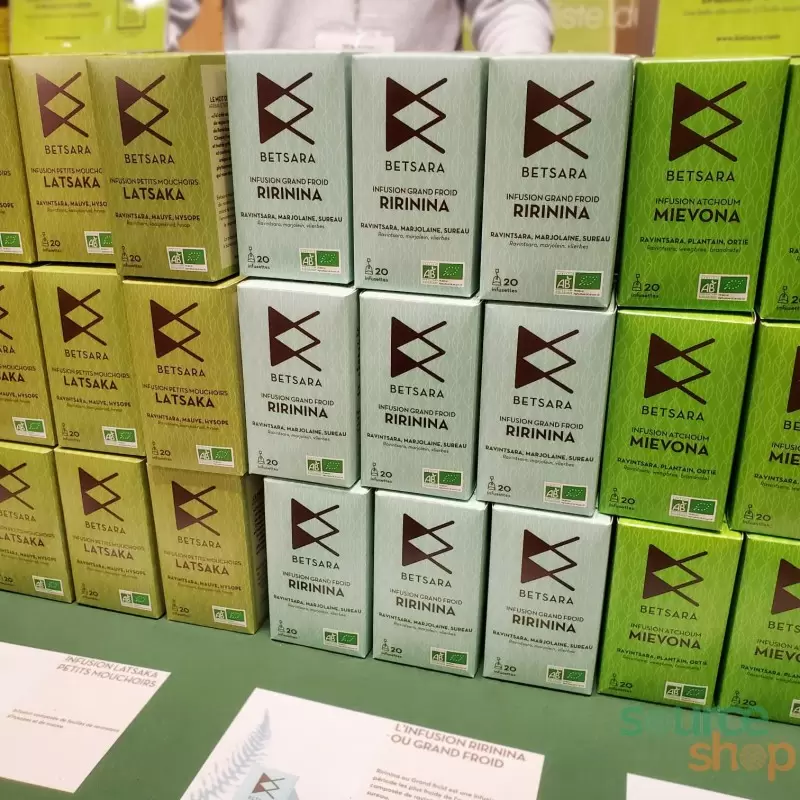 Infusion bio Respiration & Gorge Irritée au ravintsara, mauve, hysope - Latsaka de Betsara