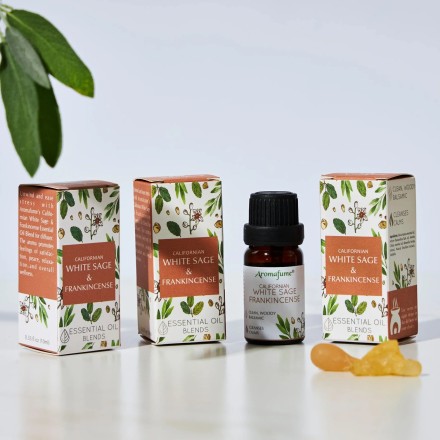 Synergie Sauge blanche & Oliban - Aromafume