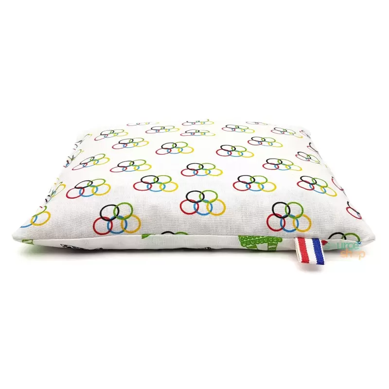 Coussin bouillotte sèche de noyaux de cerises - Artisanal & Français - BIO