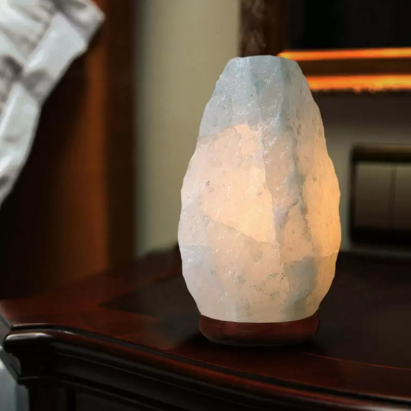 Lampe de sel blanche - 1.5kg à 2kg