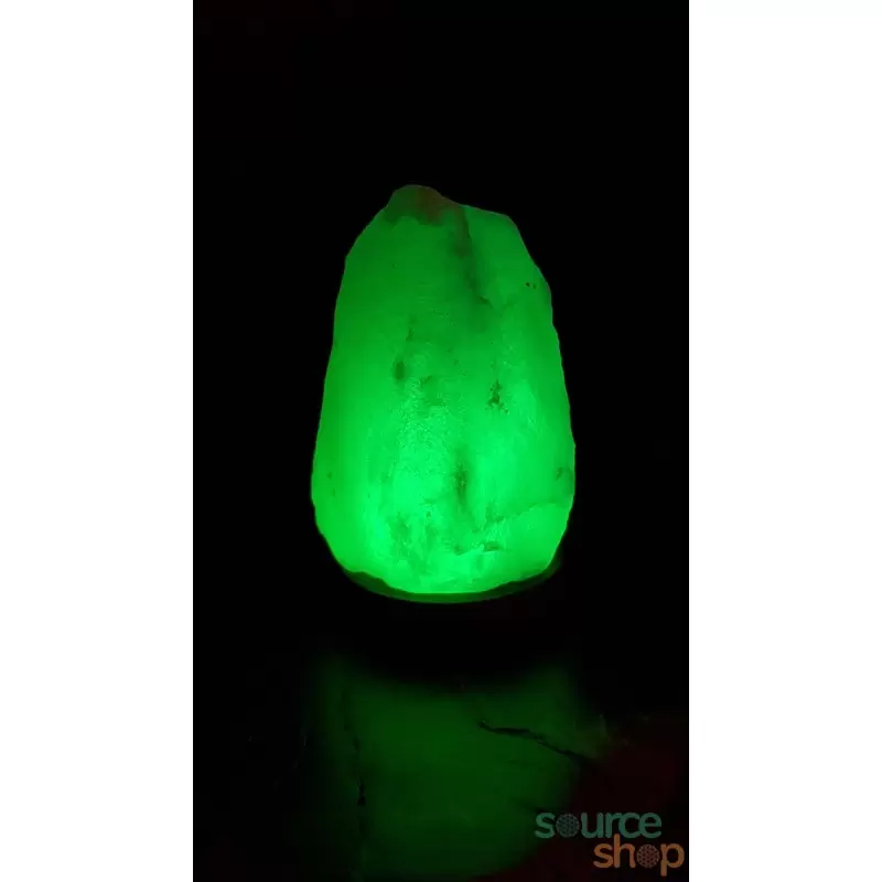 Mini Lampe de sel Himalaya blanche USB - 500g à 1kg