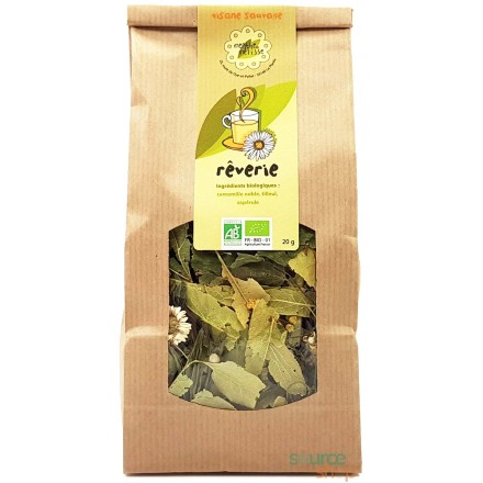 Tisane sauvage BIO Rêverie - 20g - Menthe et Mélisse