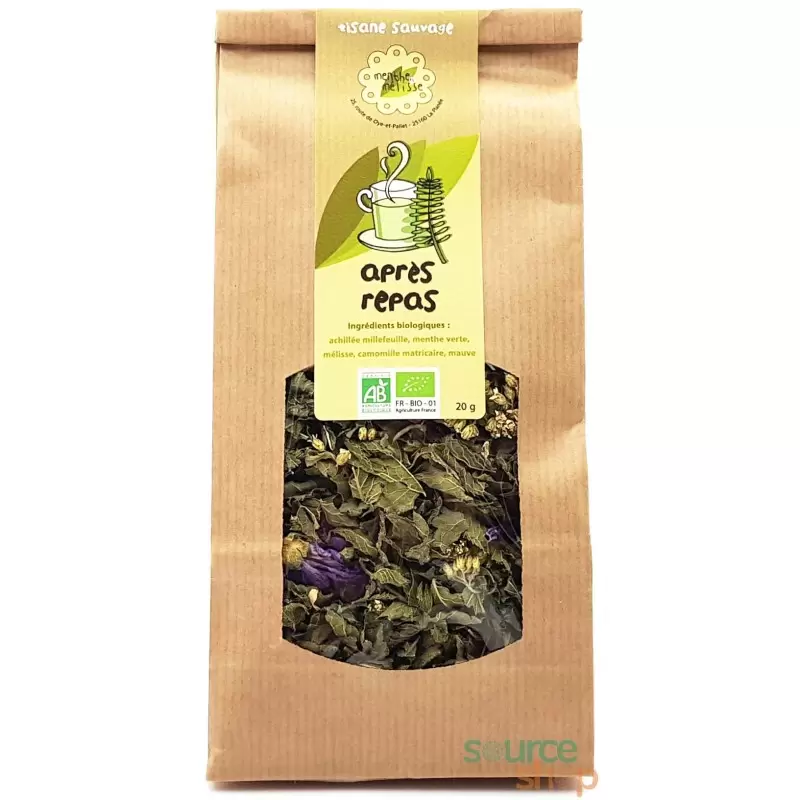 Tisane Digestion Bio Après Repas du Jura – Plantes Sauvages