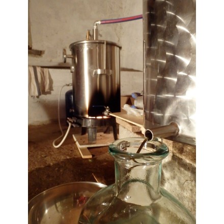 Fabrication artisanale hydrolat bio - Menthe et Mélisse