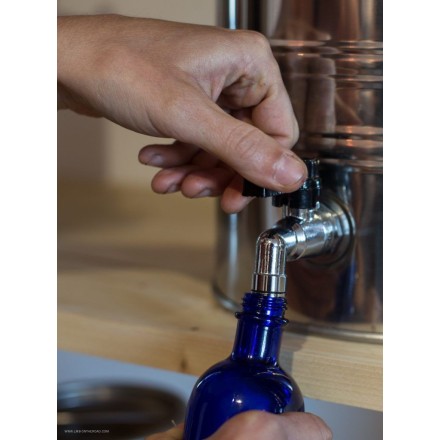 Hydrolat de Bleuet BIO - qualité alimentaire - Menthe et Mélisse