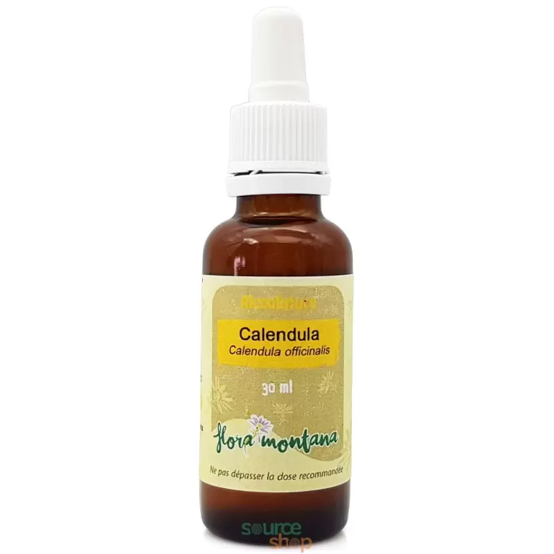 Teinture mère de Calendula Bio du Jura – 30 ml