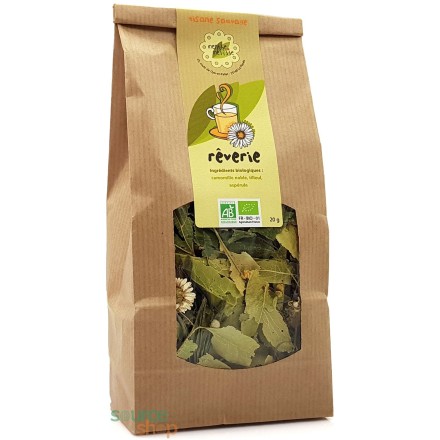 Tisane sauvage BIO Rêverie - 20g - Menthe et Mélisse