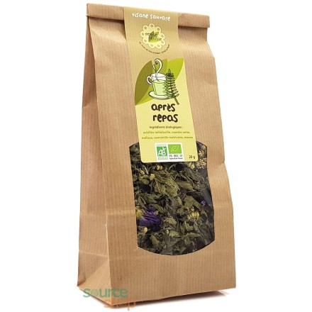 Tisane sauvage BIO Après Repas - 20g - Menthe et Mélisse