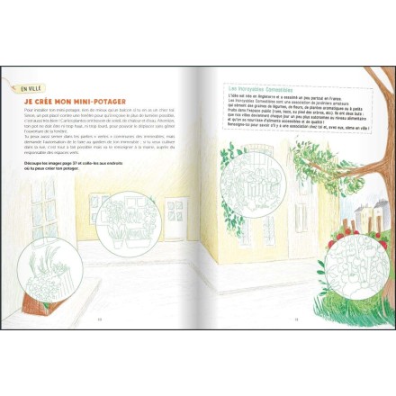 Mon cahier d'activités nature : Le potager