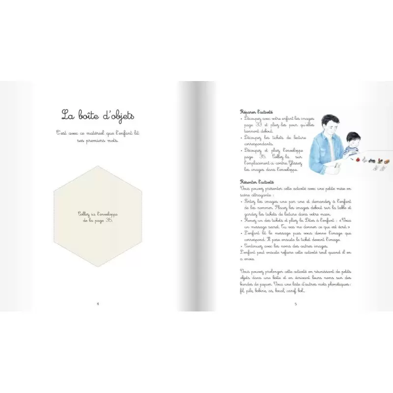 Mon cahier Montessori de lecture - 4/6 ans