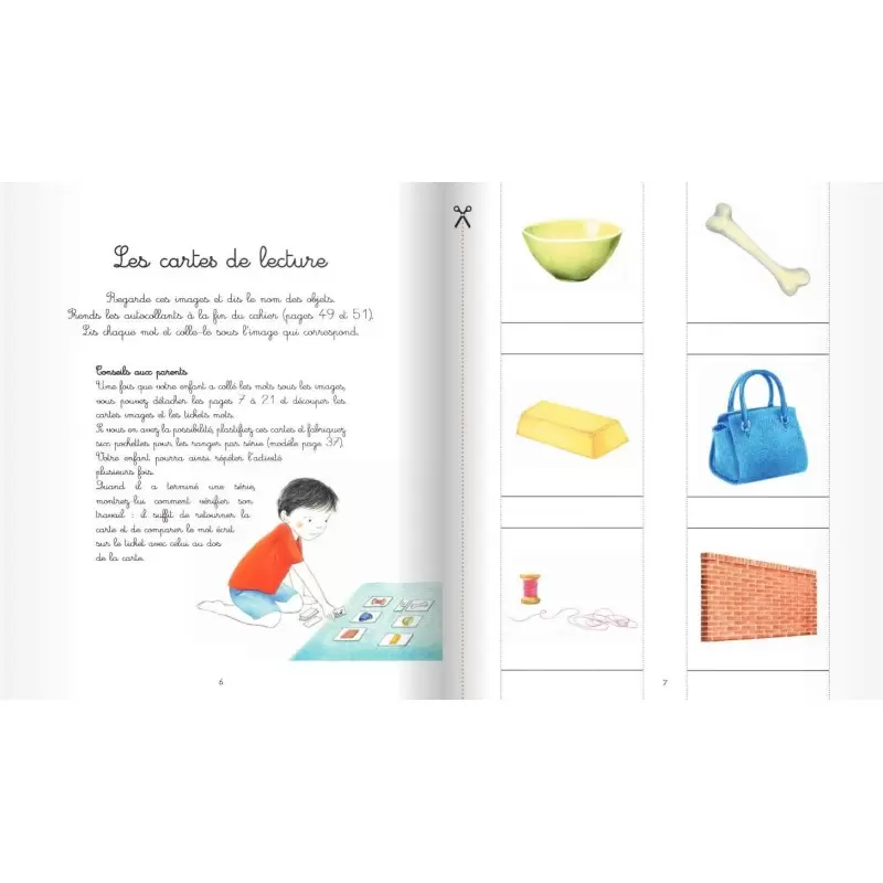 Mon cahier Montessori de lecture - 4/6 ans