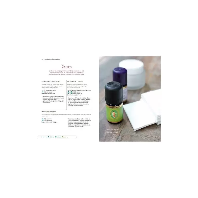 Aromathérapie pour les enfants - 100 préparations pour soigner