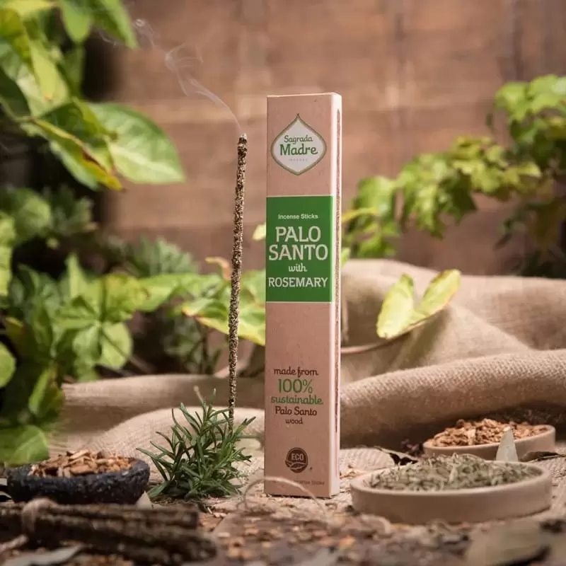 Encens argentin Palo Santo & Romarin - Sagrada Madre