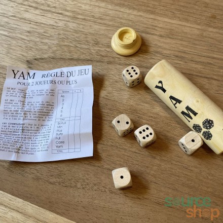 Jeu de Yam en bois du Jura - Artisanal & Local