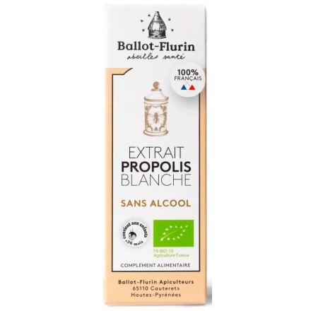 Extrait de propolis blanche BIO sans alcool - 15ml - Ballot Flurin