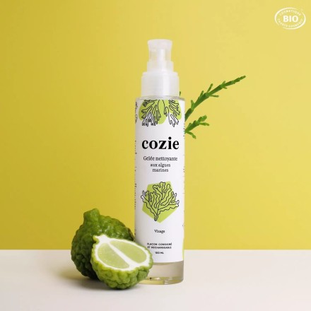 Gelée nettoyante aux algues marines BIO - 100ml - COZIE