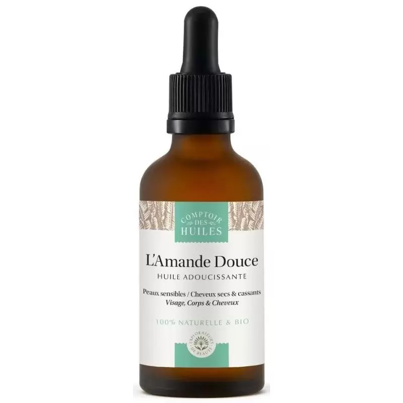 Huile d’amande douce bio adoucissante | Comptoir des Huiles