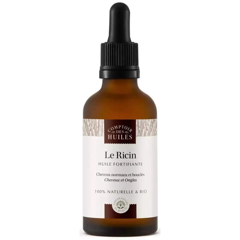 Huile de ricin bio fortifiante | Comptoir des Huiles