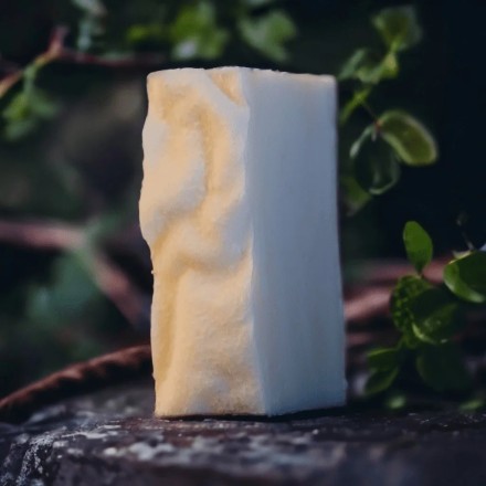 Savon au lait de chèvre neutre - sans huiles essentielles - 135g - Savonnerie Artisanale du Jura