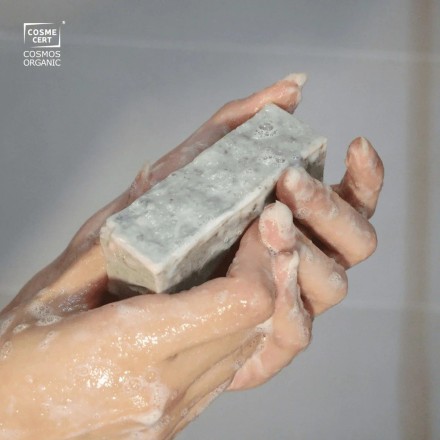 Savon BIO à l'argile verte - sans huile essentielle - 135g - Savonnerie Artisanale du Jura