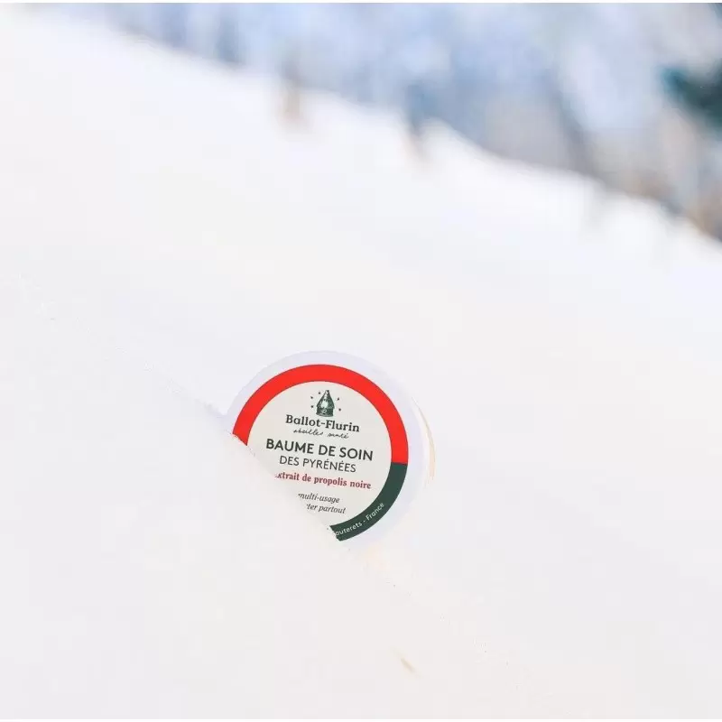 Baume de soin des Pyrénées Bio propolis noire | Ballot-Flurin