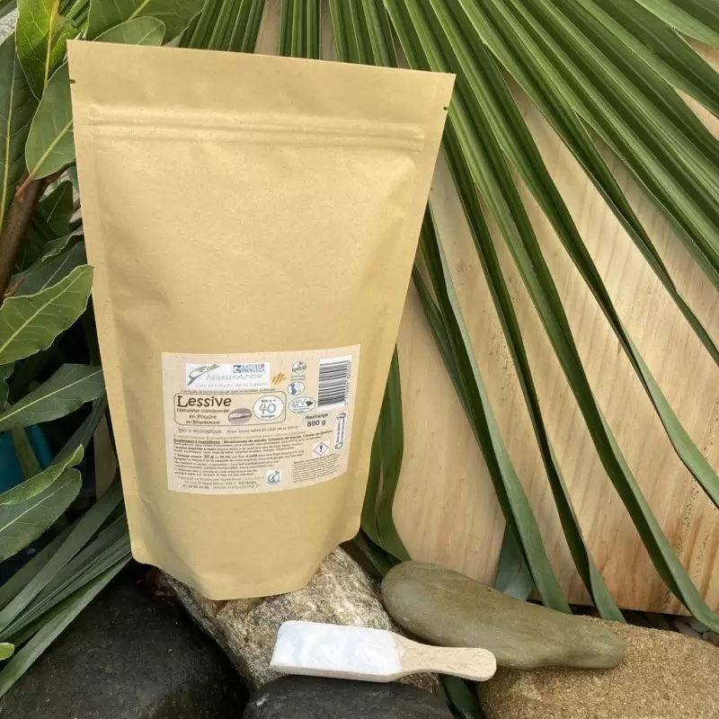 Lessive concentrée en poudre BIO au bicarbonate - NaturAnne