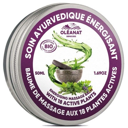 Baume de massage ayurvédique BIO énergisant & équilibrant - Abhyanga