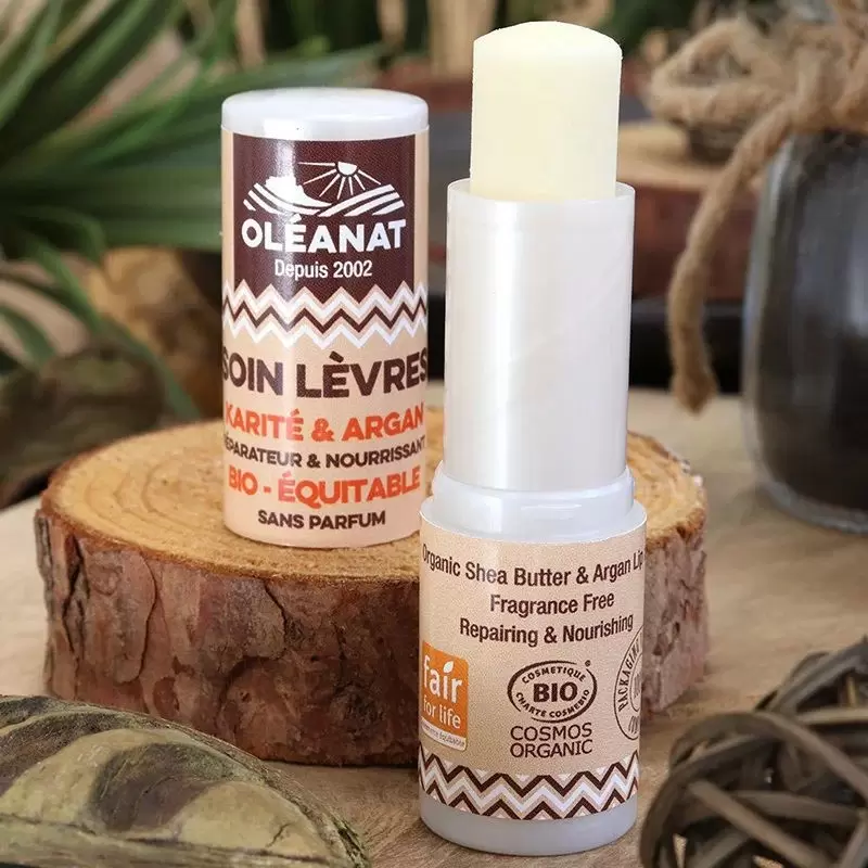 Stick à lèvres BIO karité & argan - réparateur & nourrissant