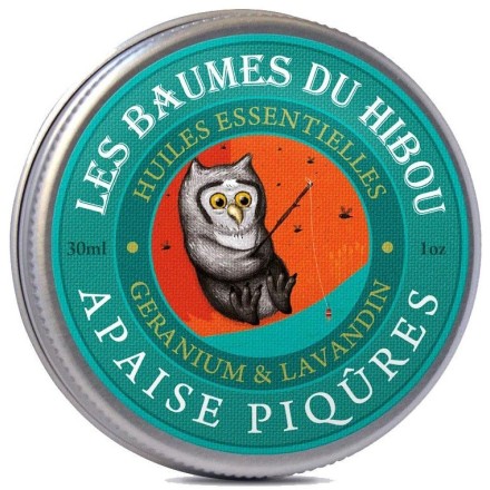 Baume du Hibou - Apaise Piqûres - Les baumes du Hibou