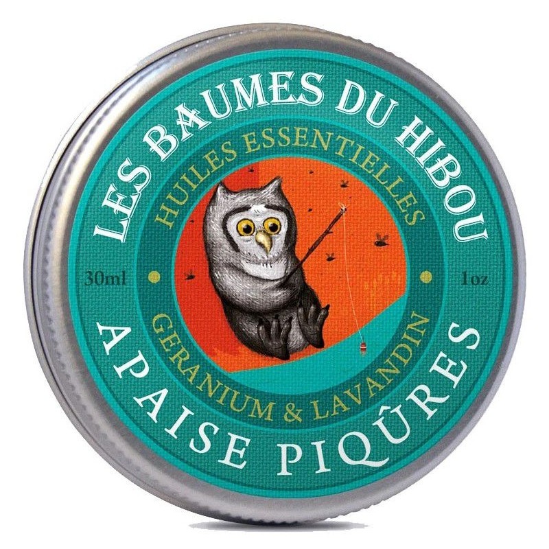 Baume du Hibou - Apaise Piqûres - Les baumes du Hibou